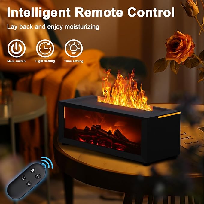 Fireplace Flame Air Diffuser Humidifier